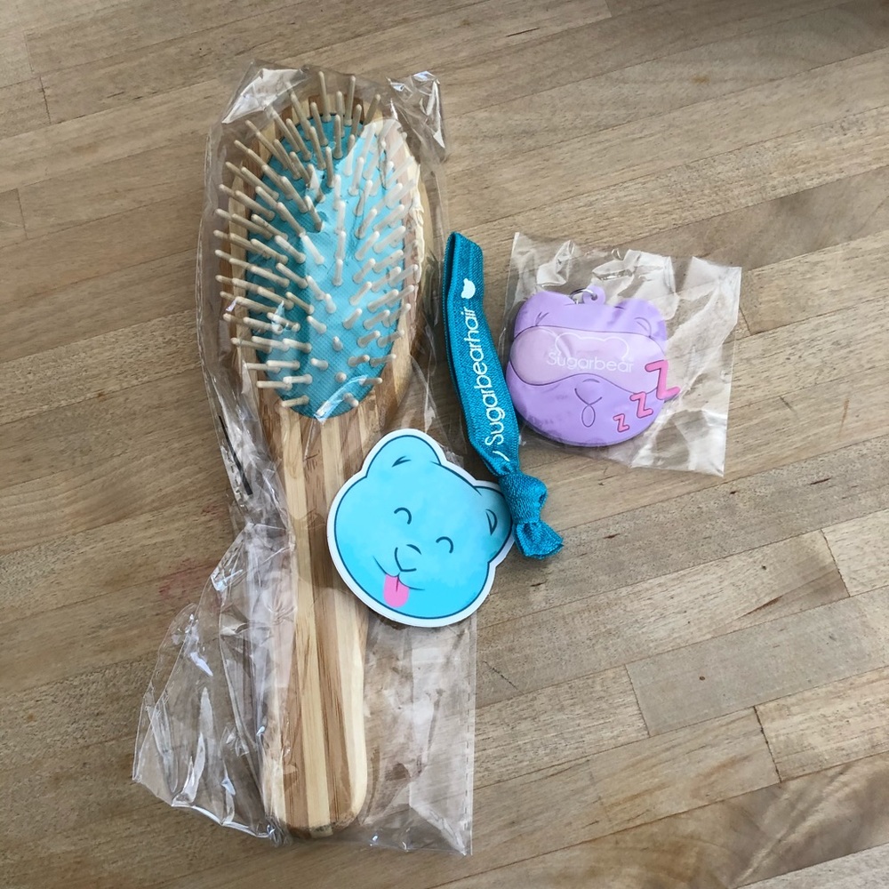 Sugar hair bear brush